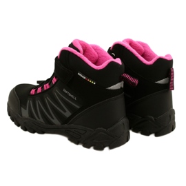 Bottes American Club Softshell avec membrane WT112 Noir / Rose le noir 3