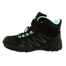 Bottes American Club Softshell avec membrane WT107 Noir / Menthe le noir 1