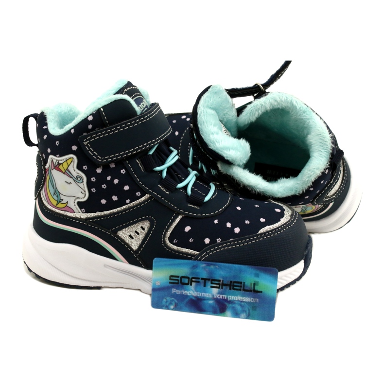 American Club Chaussures de sport imperméables Softshell avec une membrane RL93 / 22 Bleu marine 1