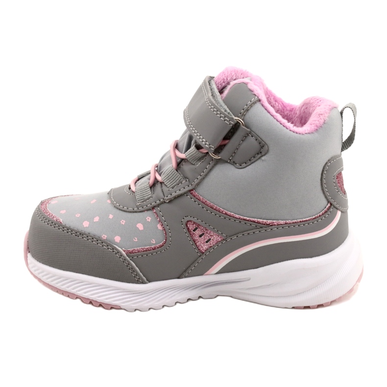 American Club Chaussures de sport pour filles avec une membrane rose rose gris RL92 / 22 2