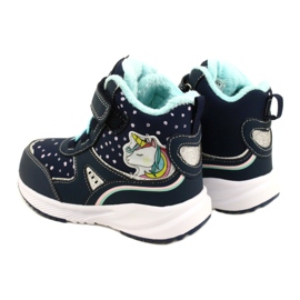 American Club Chaussures de sport imperméables Softshell avec une membrane RL93 / 22 Bleu marine 4