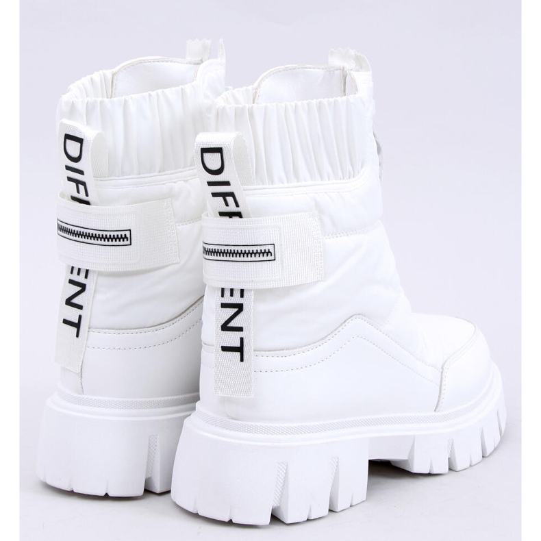 PA1 Bottes de neige isolées de Joanie White blanc 2
