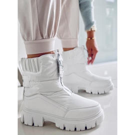 PA1 Bottes de neige isolées de Joanie White blanc 1