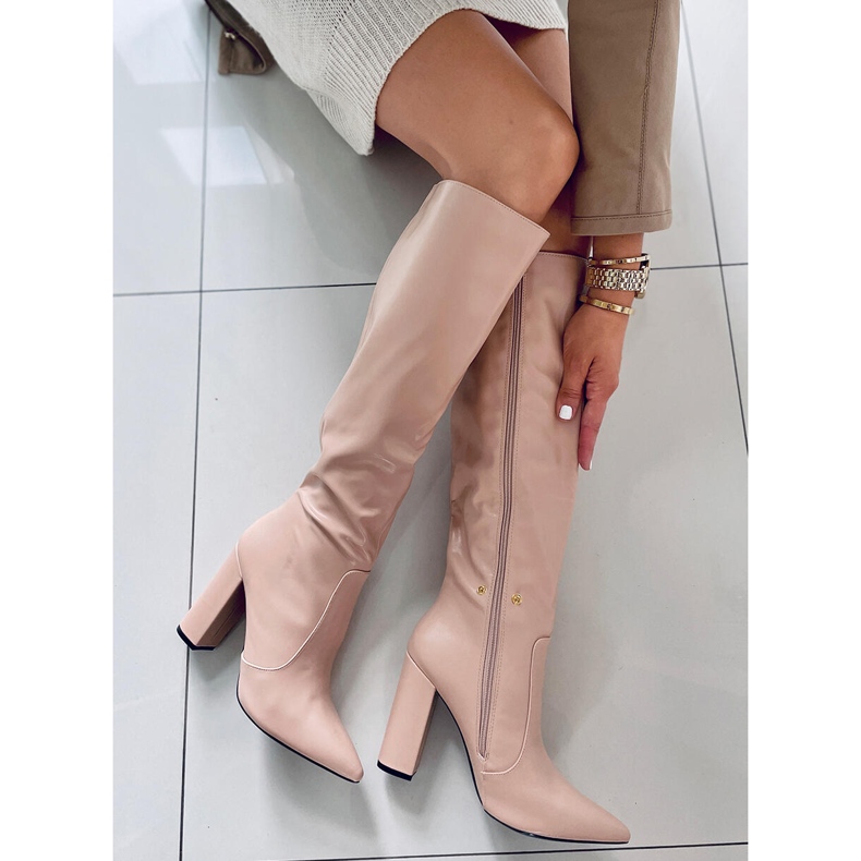 PA1 Talons hauts Sheryl nude beige rose 1