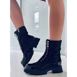 BM Bottines à lacets Merced Noir le noir 1