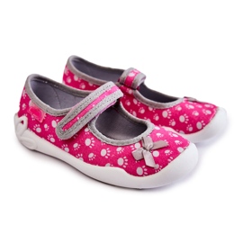 BEFADO S.A. Chaussons ballerines enfant Befado avec noeud 114X477 Rose 1