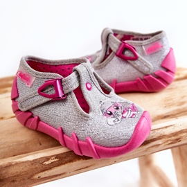 BEFADO S.A. Chaussons Befado Chaussons 110N454 Gris-Rose 2