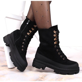 Bottes isolées femme Noir Potocki le noir 1