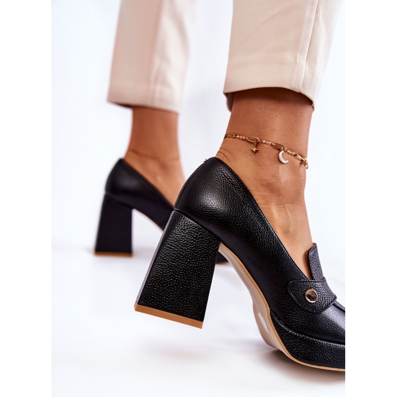 Escarpins Cuir Lewski Shoes 3195/2 Noir le noir 2 Escarpins Cuir Lewski Shoes 3195/2 Noir le noir 2