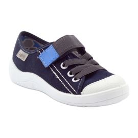 Baskets chaussons garçons, navets, Befado 251x047 blanche multicolore bleu gris 2 Baskets chaussons garçons, navets, Befado 251x047 blanche multicolore bleu gris 2