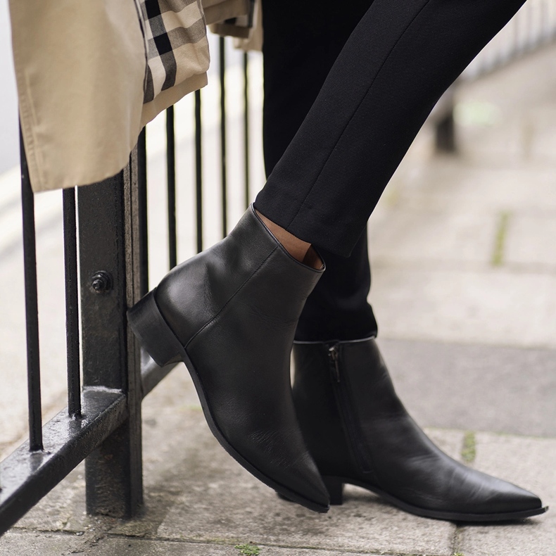 Marco Shoes Bottes subtiles en cuir souple le noir 1 Marco Shoes Bottes subtiles en cuir souple le noir 1