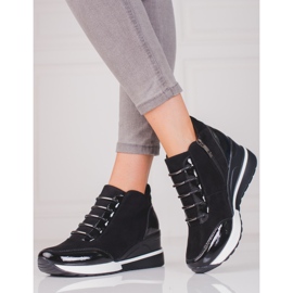 W. Potocki Bottes de sport pour femme Potocki avec isolation le noir 2