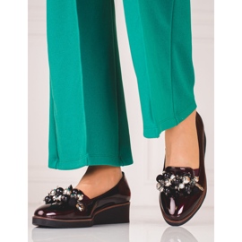 W. Potocki Chaussures élégantes sur le coin Potocki rouge 1
