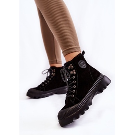 Bottes Chaudes En Daim Big Star KK274522 Noir le noir 3