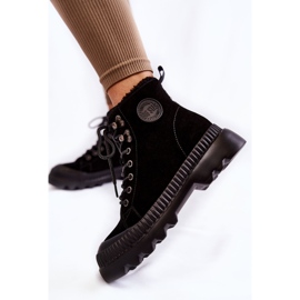 Bottes Chaudes En Daim Big Star KK274522 Noir le noir 5