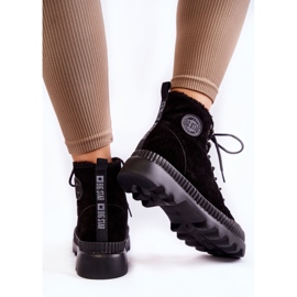 Bottes Chaudes En Daim Big Star KK274522 Noir le noir 7