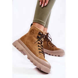Bottes Chaudes Daim Big Star KK274521 Beige brun 1