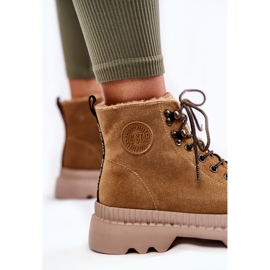 Bottes Chaudes Daim Big Star KK274521 Beige brun 6
