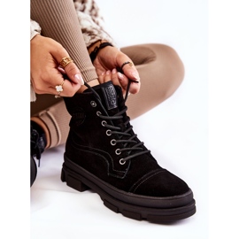 Bottes Chaudes En Daim Big Star KK274525 Noir le noir 8