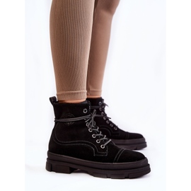 Bottes Chaudes En Daim Big Star KK274525 Noir le noir 2