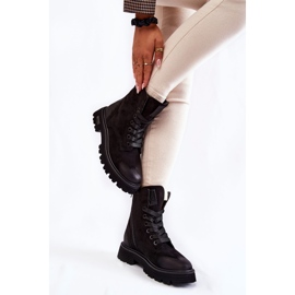 Bottes en daim pour femmes Big Star KK274503 Noir le noir 5