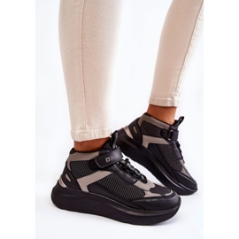 Chaussures de sport femme Memory Foam System Big Star KK274403 Noir le noir 2