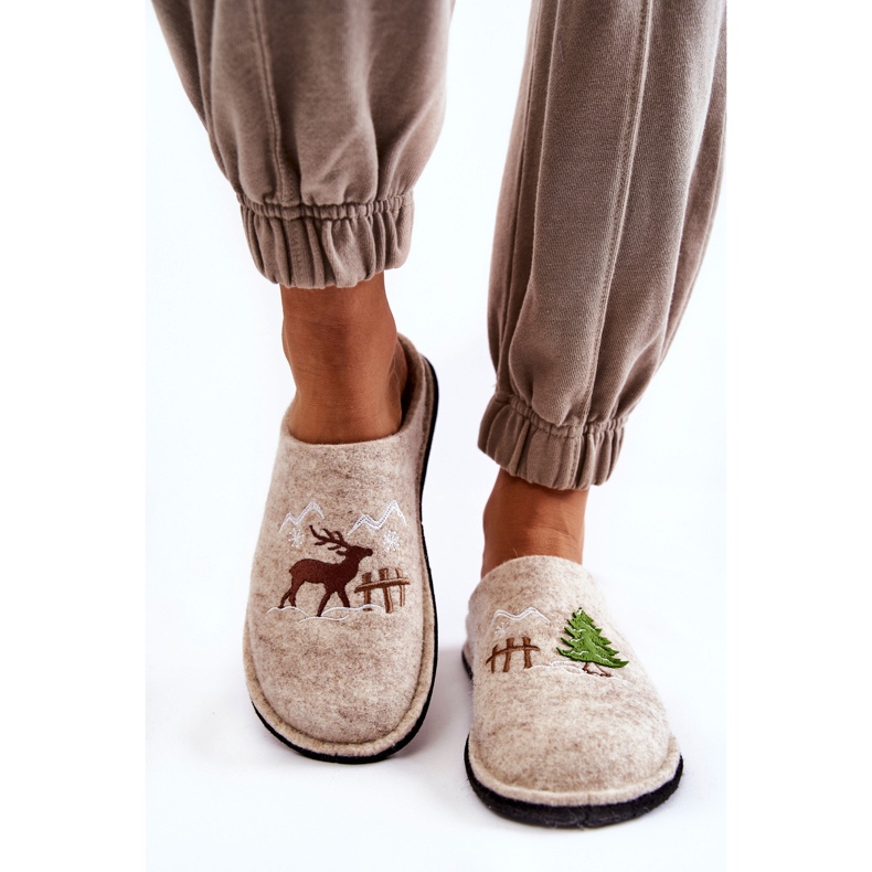 Chaussons domestiques Big Star KK276016 Beige 2