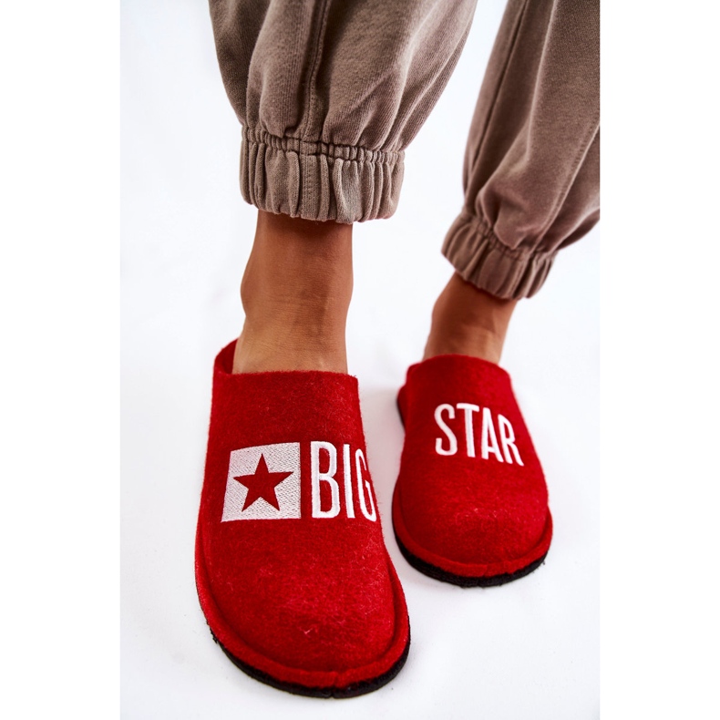 Chaussons domestiques Big Star KK276022 Rouge 2 Chaussons domestiques Big Star KK276022 Rouge 2