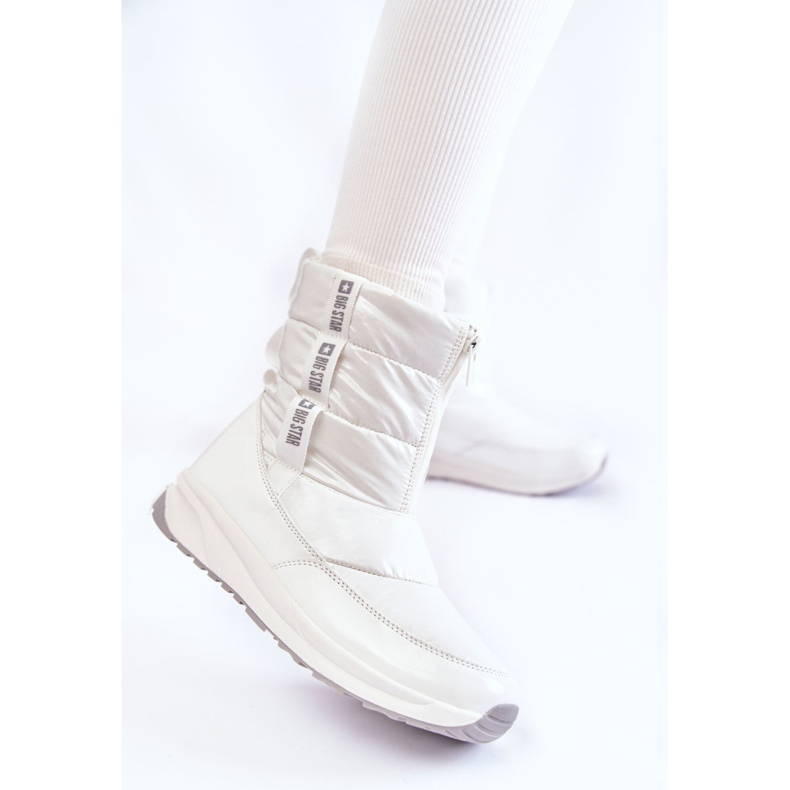Bottes de neige femme Big Star KK274393 Blanc blanche 1 Bottes de neige femme Big Star KK274393 Blanc blanche 1