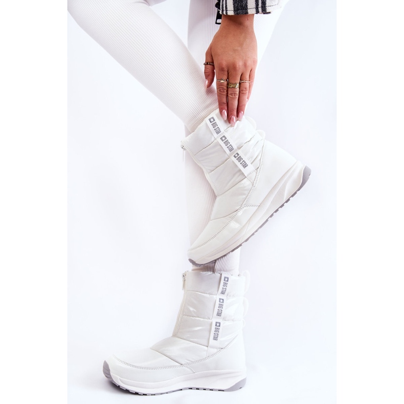 Bottes de neige femme Big Star KK274393 Blanc blanche 2 Bottes de neige femme Big Star KK274393 Blanc blanche 2
