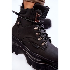 Bottes pour femmes en mousse à mémoire de forme Big Star KK274368 Noir le noir 4