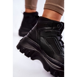 Bottes à la mode Memory Foam Big Star KK274371 Noir le noir 5