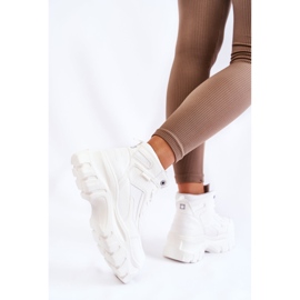 Bottes à la mode Memory Foam Big Star KK274369 Blanc blanche 8