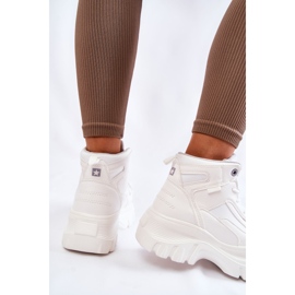 Bottes à la mode Memory Foam Big Star KK274369 Blanc blanche 1