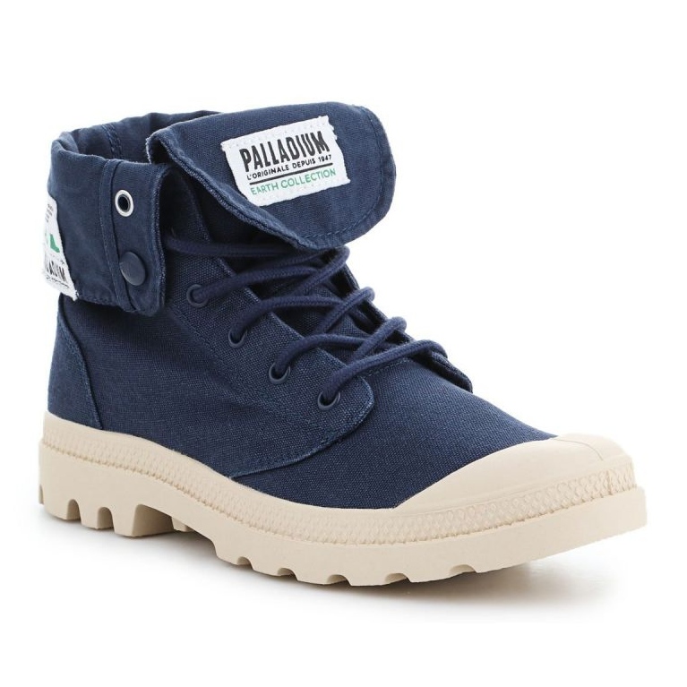 Chaussures Palladium Baggy Organic U Mood Indigo M 76633-458-M bleu 1