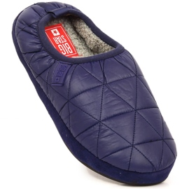 Chaussons élastiques isolés Big Star KK274605 bleu foncé 1 Chaussons élastiques isolés Big Star KK274605 bleu foncé 1