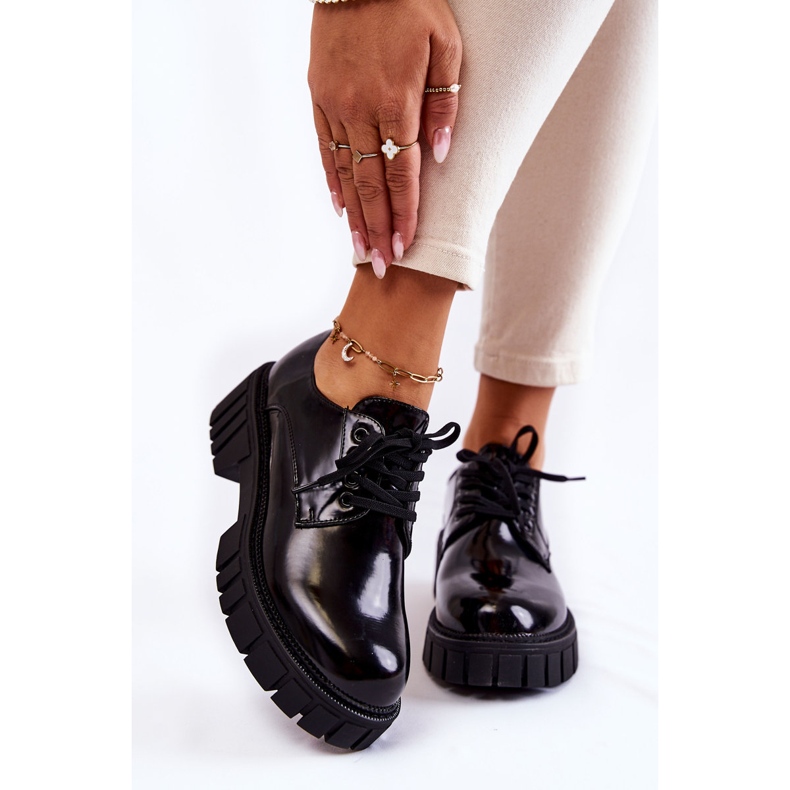 Chaussures Laquées à la Mode La.Fi 210013B-NL Noir le noir 1