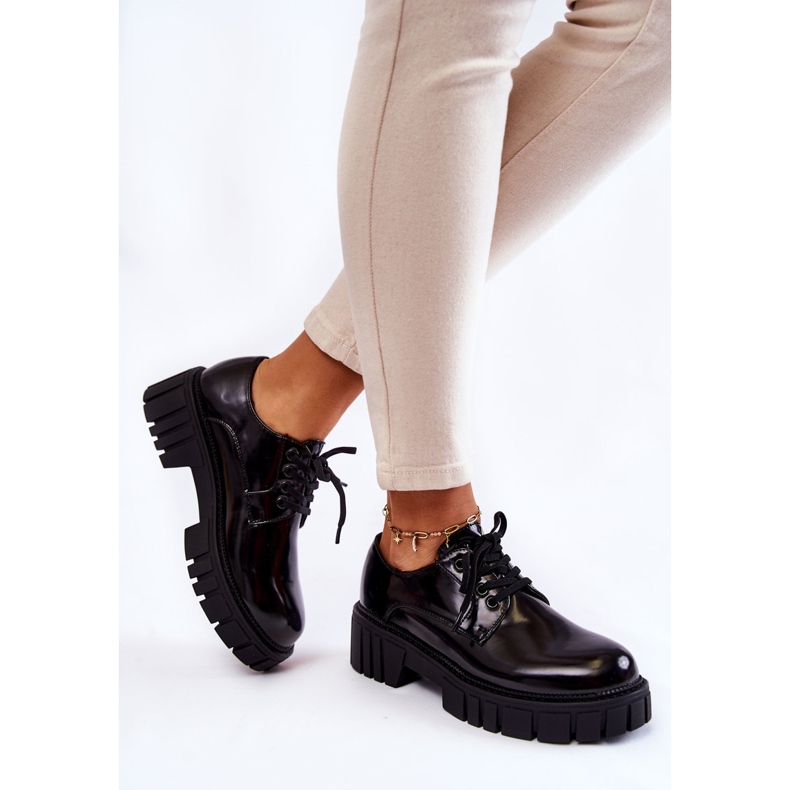 Chaussures Laquées à la Mode La.Fi 210013B-NL Noir 2
