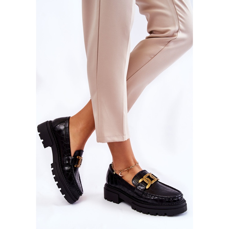 Chaussures en Cuir pour Femme La.Fi 210031B-XC Noir 2