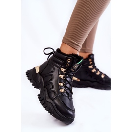 PE1 Bottes Chaudes Femme Sur La Plateforme Noir Ofelia le noir 2