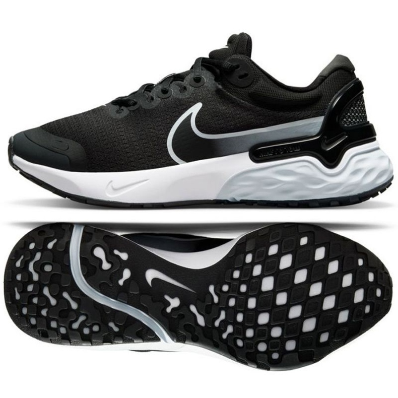 Nike Renew Run 3 W DD9278 001 chaussures de course noir 1