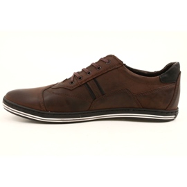 Polbut Chaussures casual homme 1801 marron foncé brun 4
