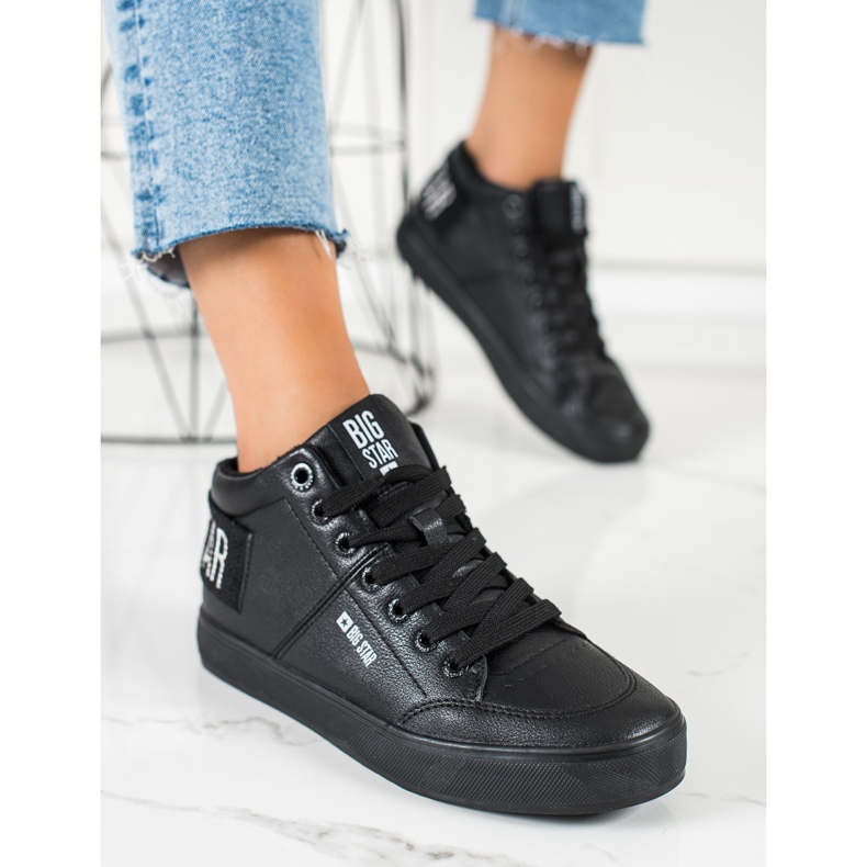 Baskets Big Star EE274351 pour femmes noir 1