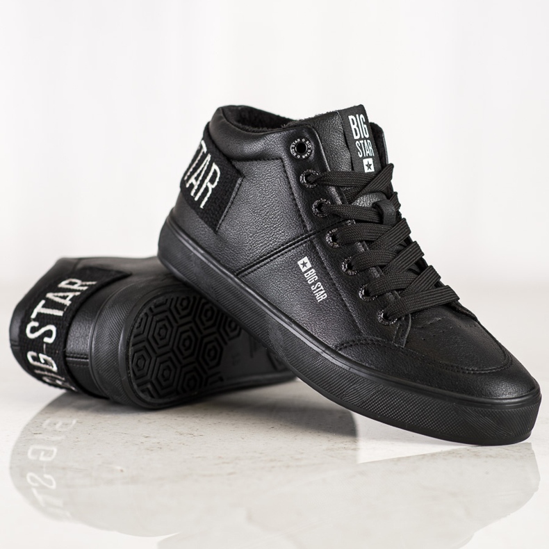 Baskets Big Star EE274351 pour femmes le noir 2