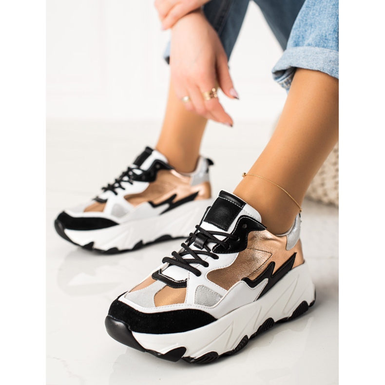 W. Potocki Mode Baskets Potocki multicolore doré 1