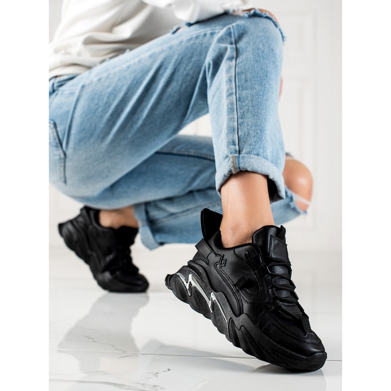 W. Potocki Baskets noires Potocki le noir 1