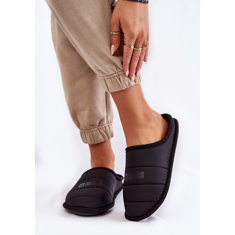 Chaussons Classiques Femme Big Star KK274602 Noir 1