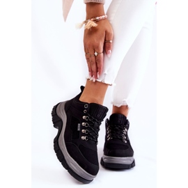 Chaussures Trekking Femme Memory Foam Big Star KK274364 Noir 1