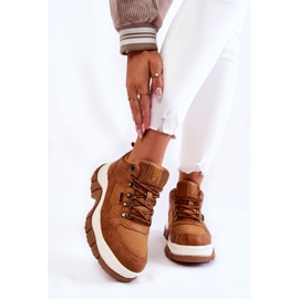 Chaussures Trekking Femme Trappers Memory Foam Big Star KK274362 Marron brun 1