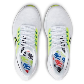 Chaussure de running Nike Air Zoom Pegasus 39 Gs Jr DM4015 100 blanche multicolore 2